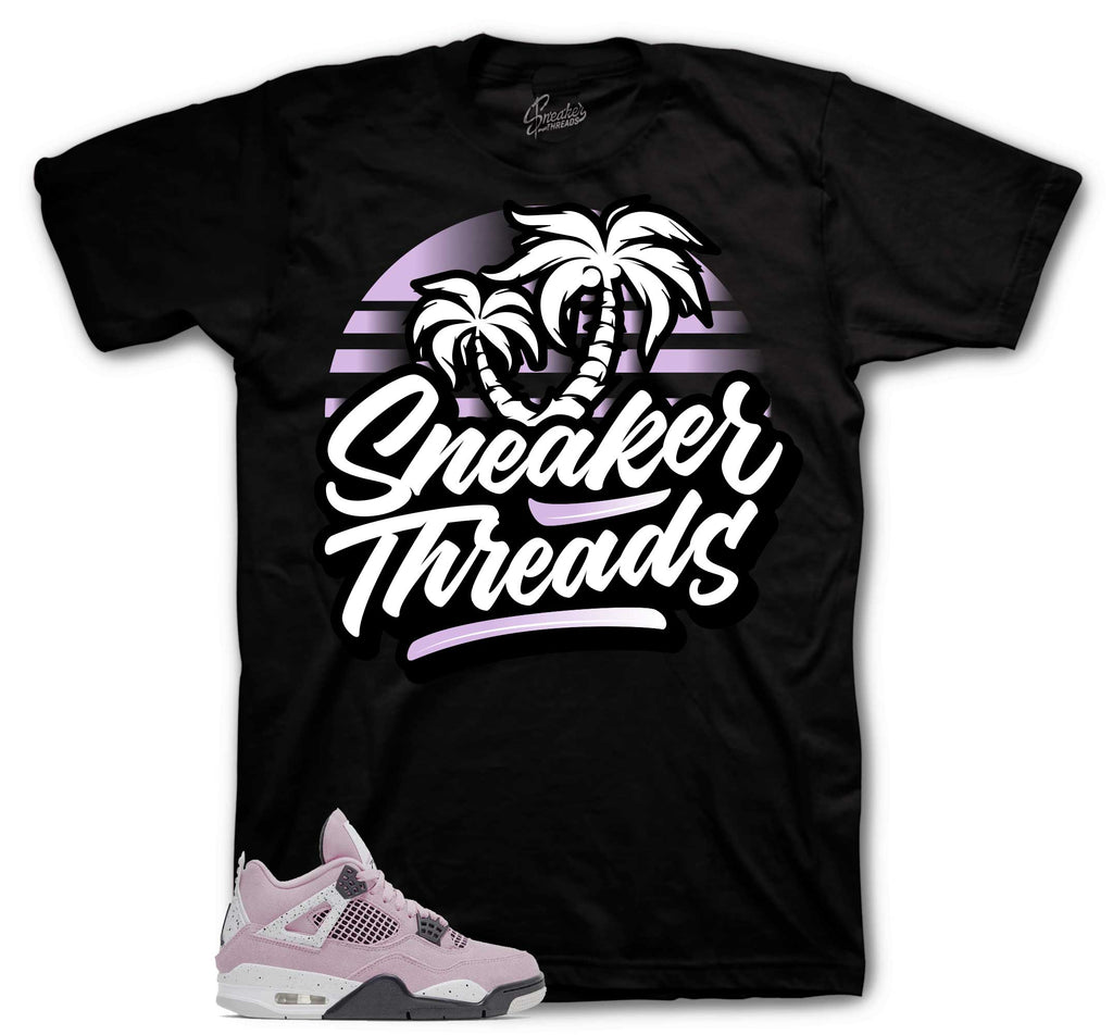 Retro 4 Orchid ST Palms Shirt