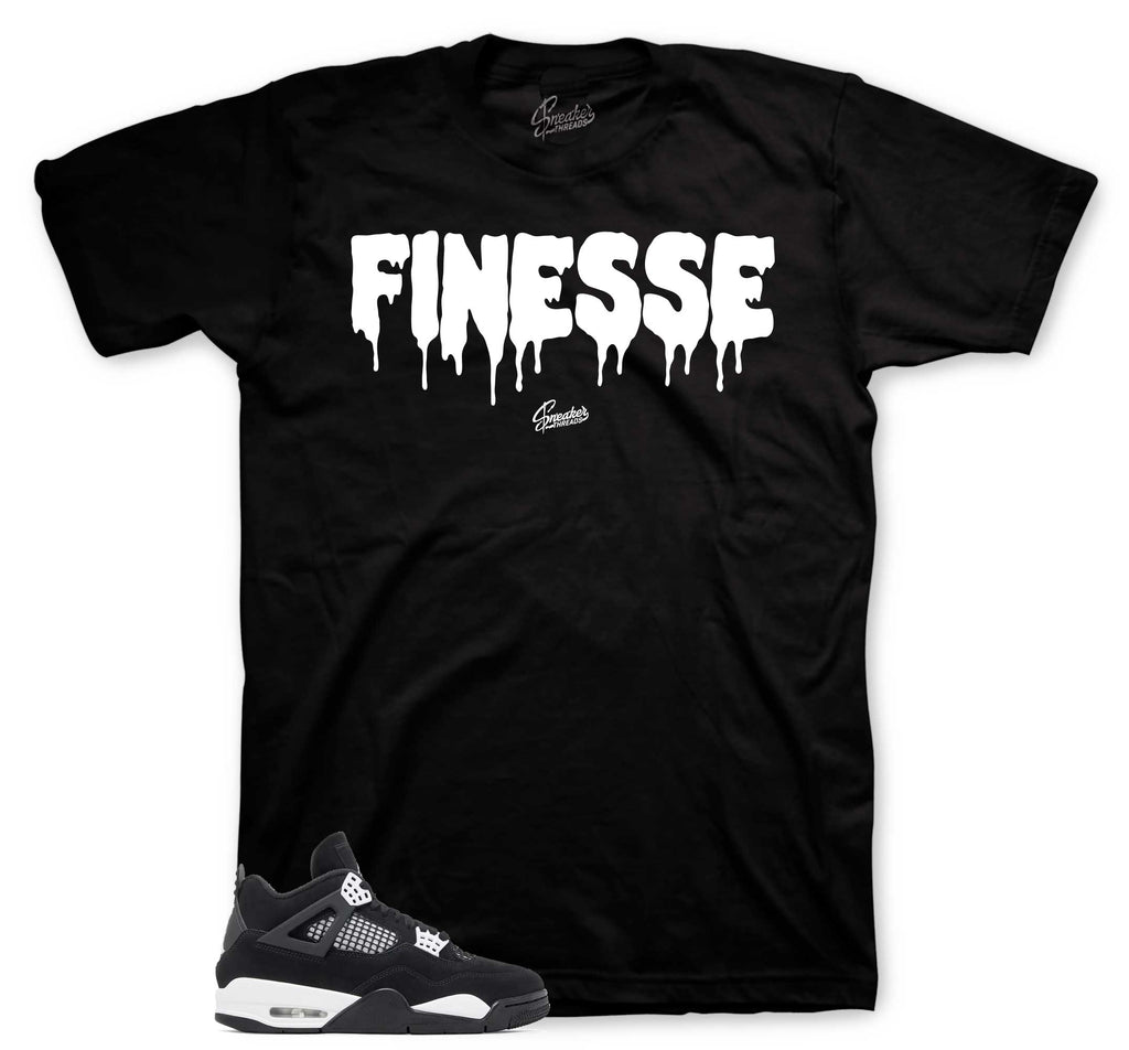 Retro 4 White Thunder Finesse Shirt