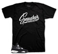 Retro 4 White Thunder ST Logo Shirt