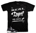 Retro 4 White Thunder No Cuts Shirt
