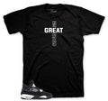 Retro 4 White Thunder Greatness Cross Shirt