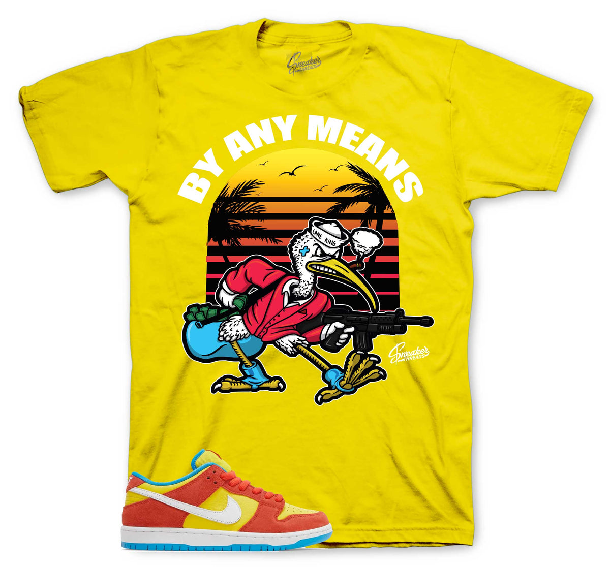 Dunk SB Low Bart By Any Means Shirt
