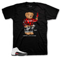 Retro 12 Taxi Flip Cheers Bear Shirt