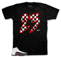 Retro 12 Taxi Flip Checkered Shirt