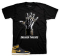 Retro 1 Black Gold Rings Shirt