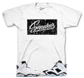 Retro 6 White Black ST Box Shirt