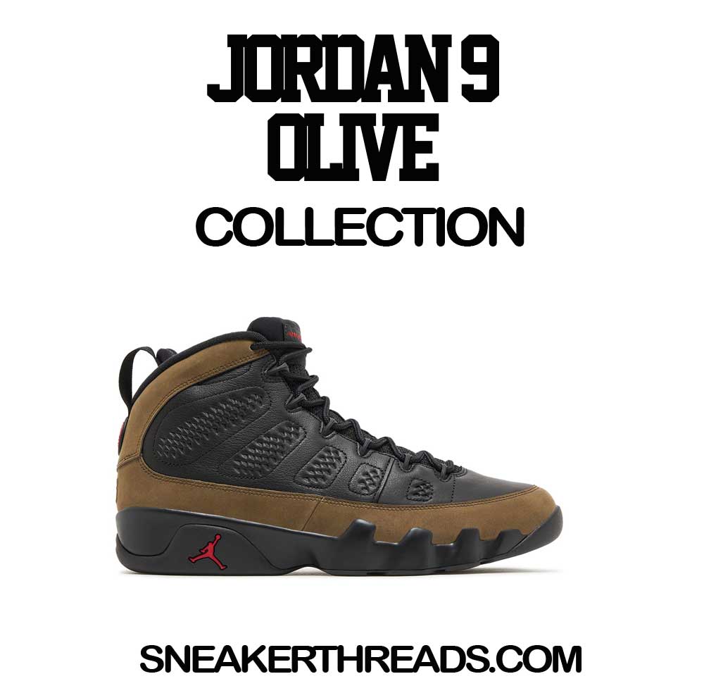 Retro 9 Olive King Shirt