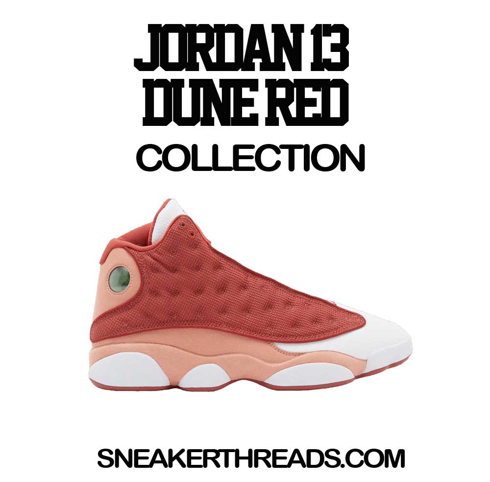Retro 13 Dune Red Broken Heart Shirt