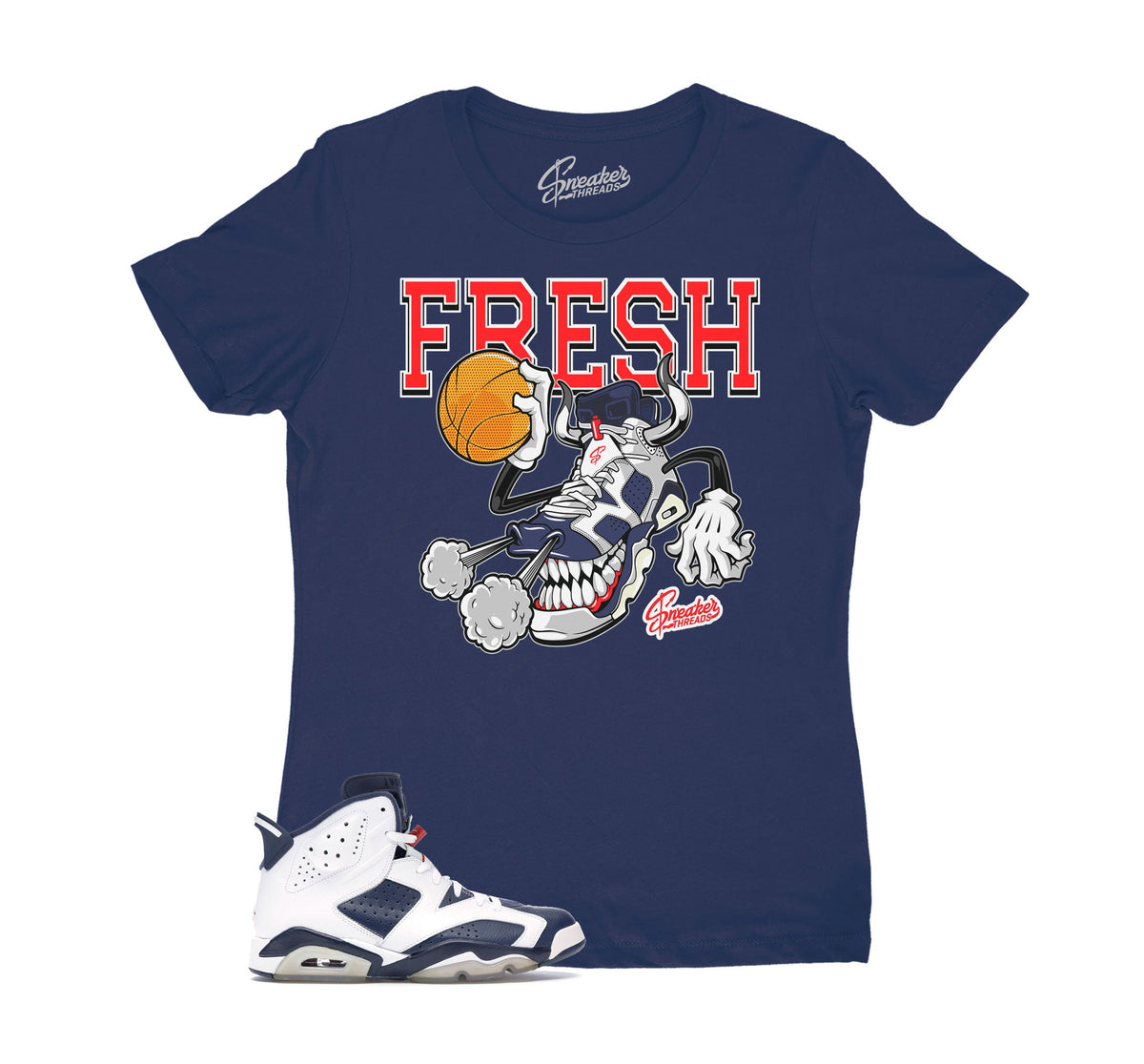 Womens - Olympic 6 Fly kicks Shirt