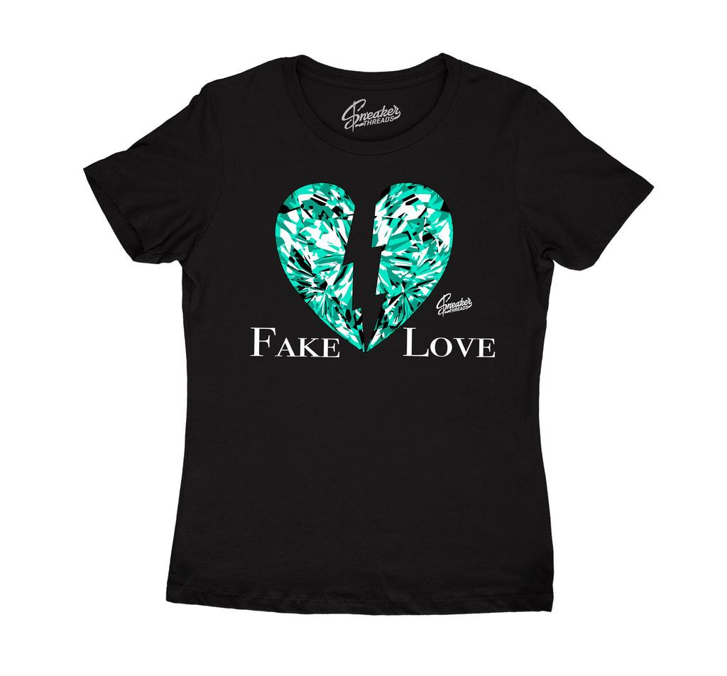 Womens - Green Glow Fake Love Shirt