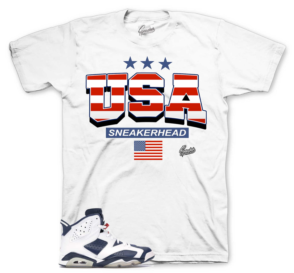 Retro 6 Olympic Sneakerhead Shirt