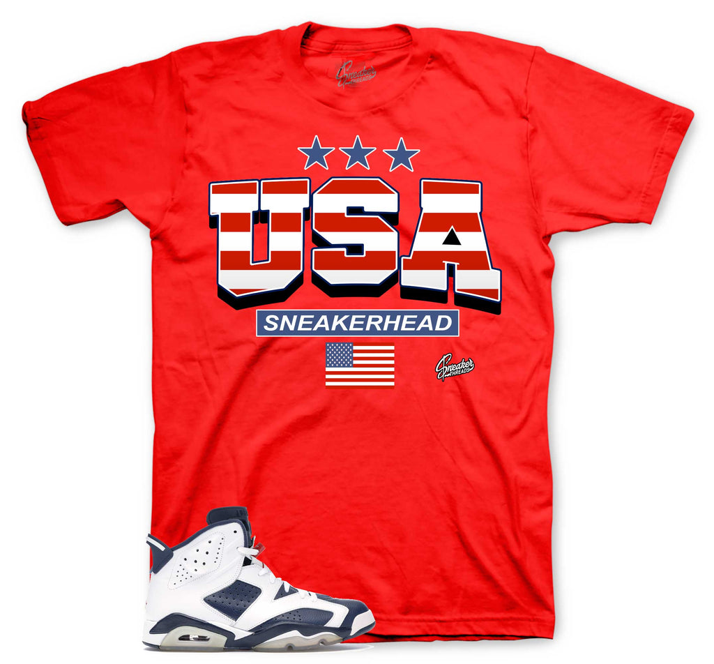 Retro 6 Olympic Sneakerhead Shirt