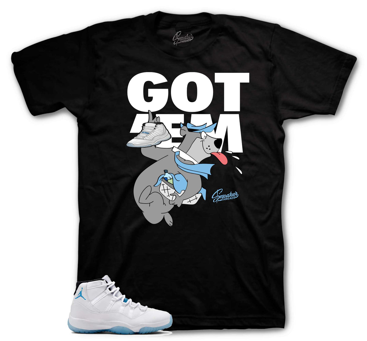 Retro 11 Legend Blue Finessed Shirt
