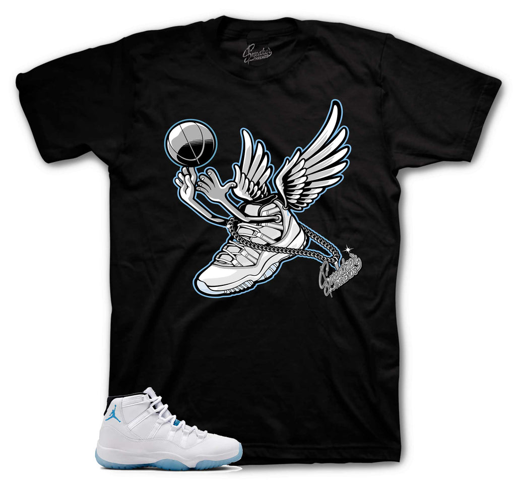 Retro 11 Legend Blue Fly Kicks Shirt