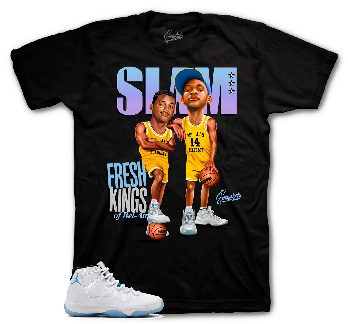 Retro 11 Legend Blue Fresh Kings Shirt